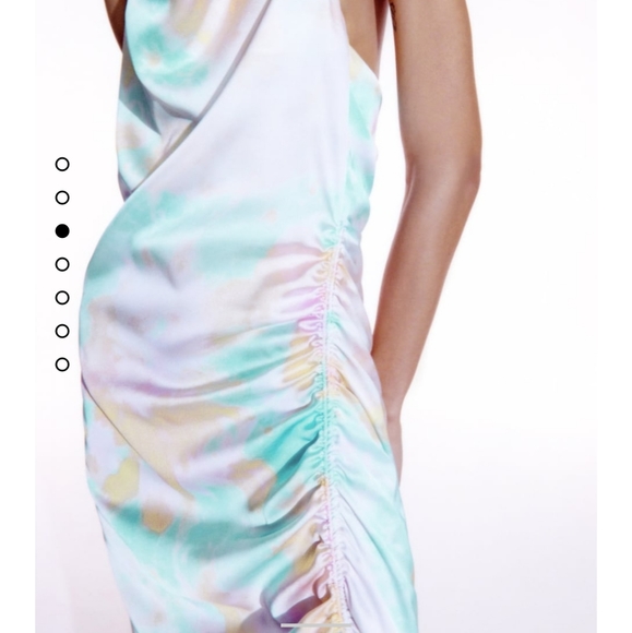 NWT ZARA TIE DYE SLIP DRESS 🔥 - Picture 8 of 13